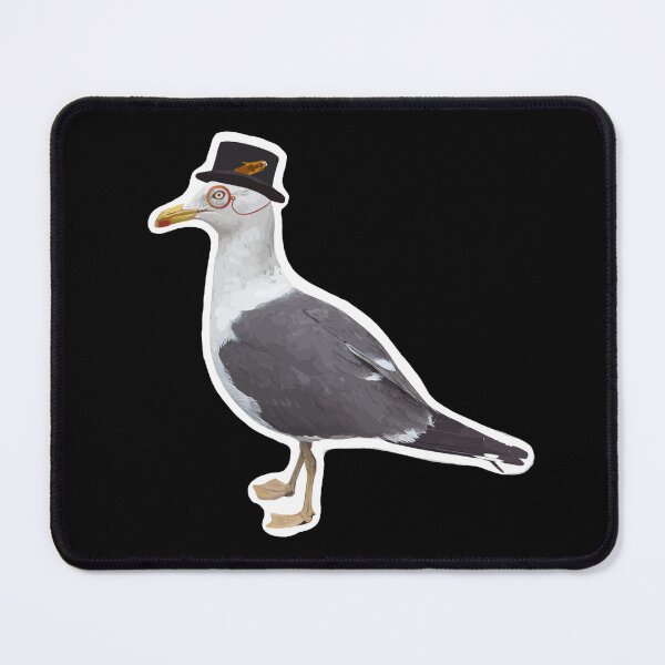 Item preview, Seagull in a Top Hat  designed and sold by CatrionaCeltica.