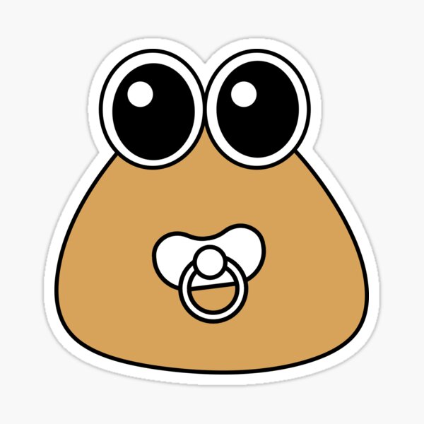 Aesthetic pou dead Sticker for Sale by TheCyberCat