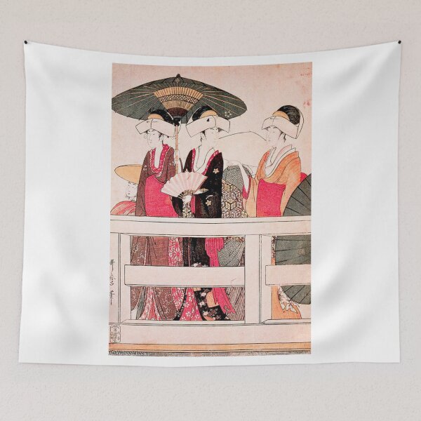 Item preview, Kitagawa Utamaro Japanese artist and painting art for sales designed and sold by EditorArt.