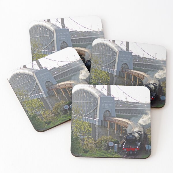 Item preview, Flying Scotsman Crossing the Tamar, April 2023 designed and sold by RedHillDigital.
