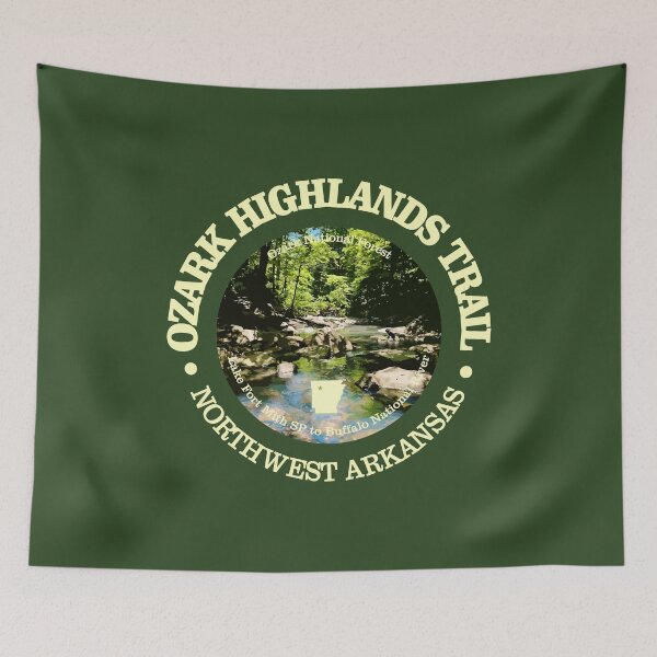 Item preview, Ozark Highlands Trail (rd) designed and sold by curranmorgan.