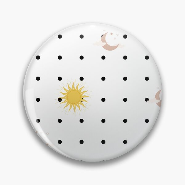 Item preview, Dotty sun and moon designed and sold by Siren-Art.