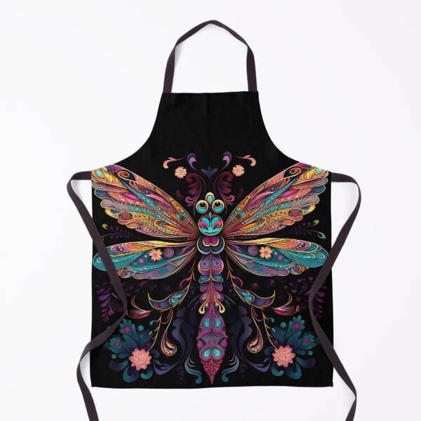 Item preview, Introducing our Colorful Floral Dragonfly Print Collection for Apparel and Homeware designed and sold by ThePurpleMelon.