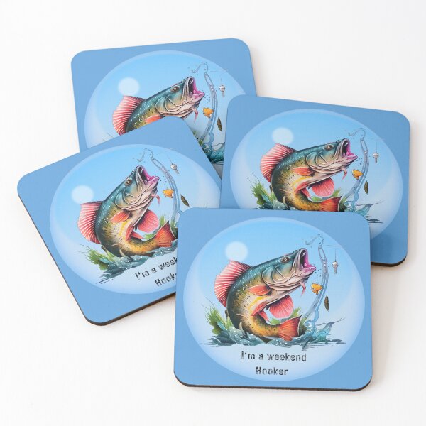 Item preview, I'm a weekend fisher- fishing- weekend fish hooker-  designed and sold by Janetlousart.