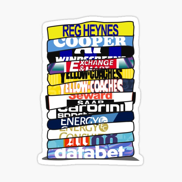 Item preview, Bournemouth Away Stack designed and sold by InThatNumberCo.