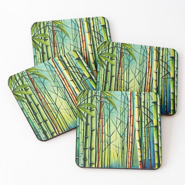 Item preview, Watercolor bamboo forest designed and sold by RK - Shop.