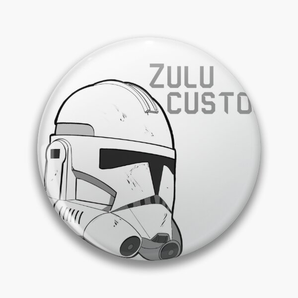 Item preview, Zulucustoms clone trooper helmet print designed and sold by thefurn99.