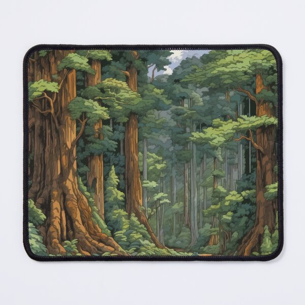 Item preview, A Dense Beech Forest in the South Island - Vintage New Zealand  designed and sold by GVRDesign.