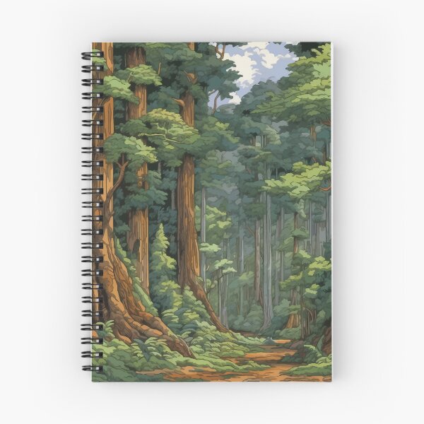Item preview, A Dense Beech Forest in the South Island - Vintage New Zealand  designed and sold by GVRDesign.
