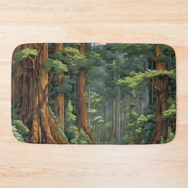 Item preview, A Dense Beech Forest in the South Island - Vintage New Zealand  designed and sold by GVRDesign.