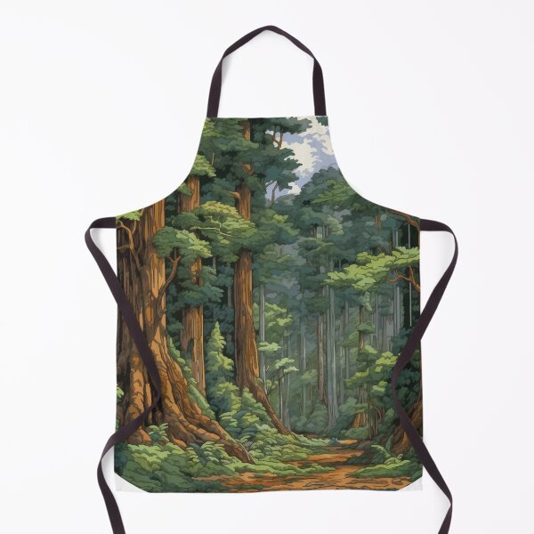 Item preview, A Dense Beech Forest in the South Island - Vintage New Zealand  designed and sold by GVRDesign.