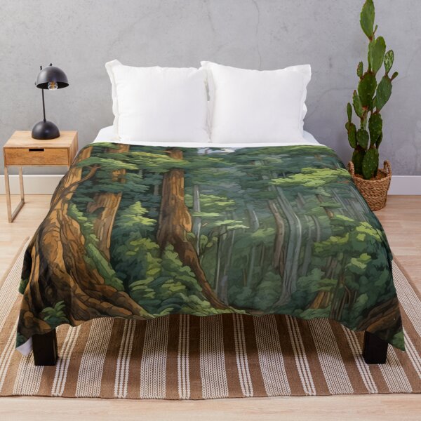 Item preview, A Dense Beech Forest in the South Island - Vintage New Zealand  designed and sold by GVRDesign.
