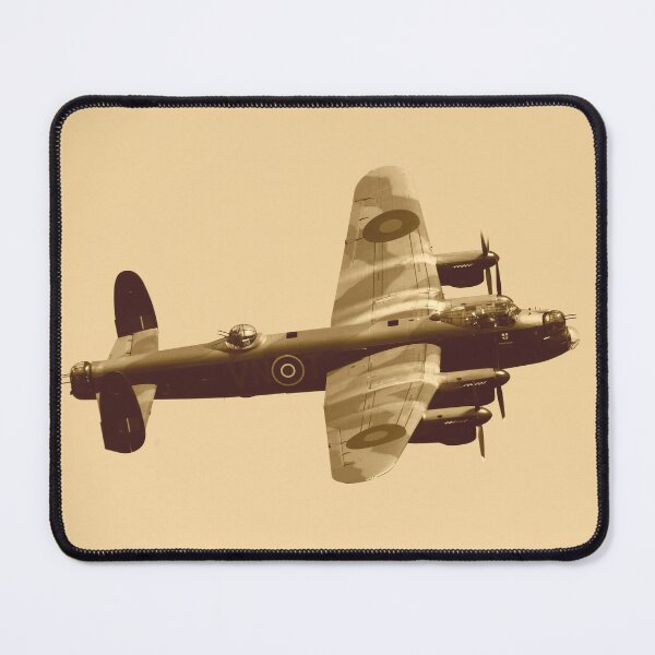 Artikelvorschau, Avro Lancaster PA474 im Flug - Sepia-Version entworfen und verkauft von MartinPhotos.