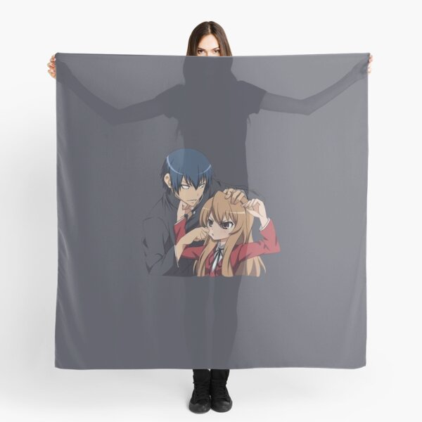 Taiga and her precious scarf : r/toradora