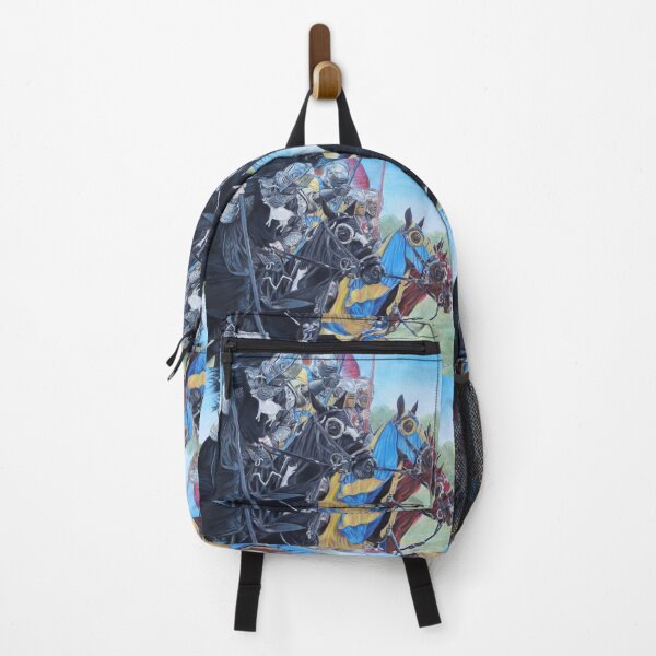 Item preview, medieval knights jousting on horses historic art designed and sold by pollywolly.