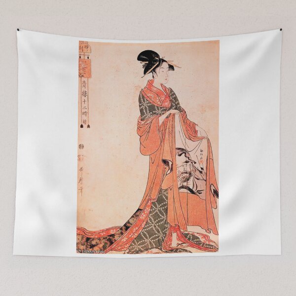 Item preview, Kitagawa Utamaro Japanese artist and painting art for sales designed and sold by EditorArt.