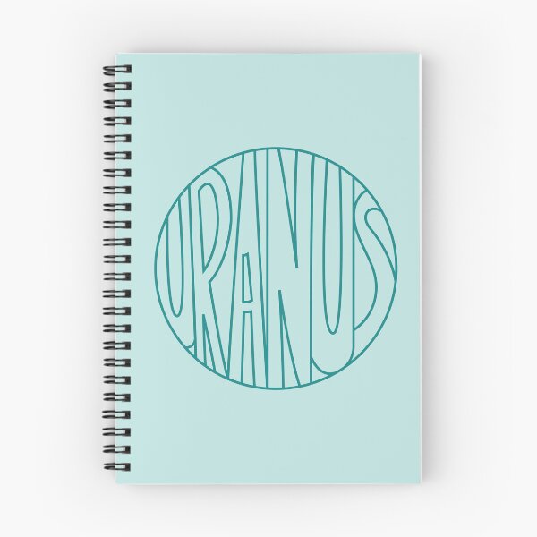 Item preview, Turquoise outlined Uranus designed and sold by 3RingsSaturn.