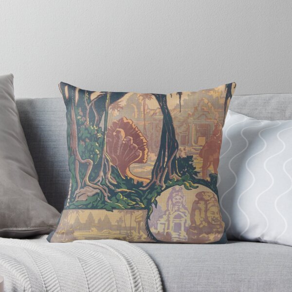 Item preview, Indochine Vintage Travel Poster designed and sold by vintagevivian.