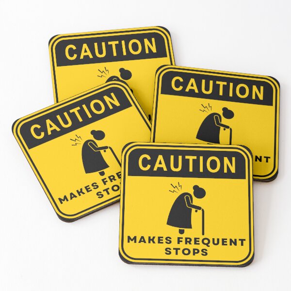 Item preview, Caution Makes Frequent Stops 01 designed and sold by RakentStudios.