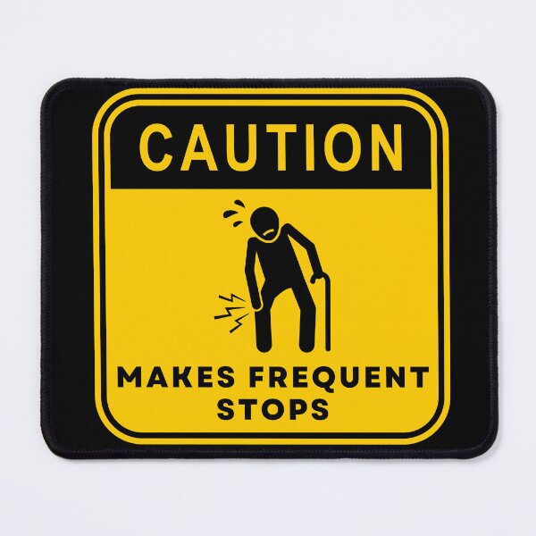 Item preview, Caution Makes Frequent Stops 02 designed and sold by RakentStudios.