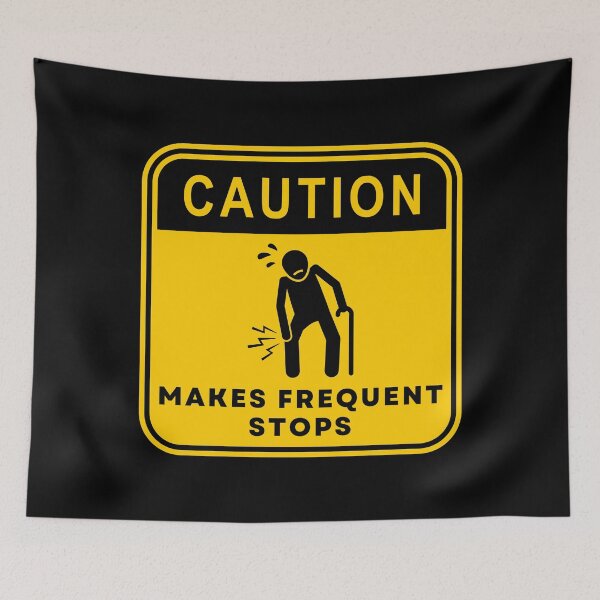 Item preview, Caution Makes Frequent Stops 02 designed and sold by RakentStudios.