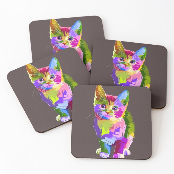 Artikelvorschau, Bunte Katze entworfen und verkauft von GLORY-LIFE.