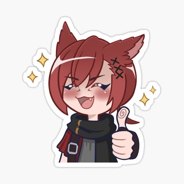 Okay Catboy Sticker