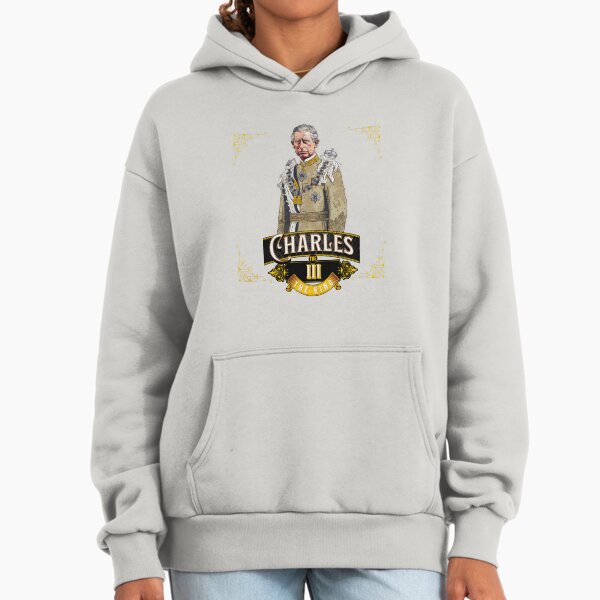 Charles III Coronation T-Shirt Art Premium Oversized Hoodie