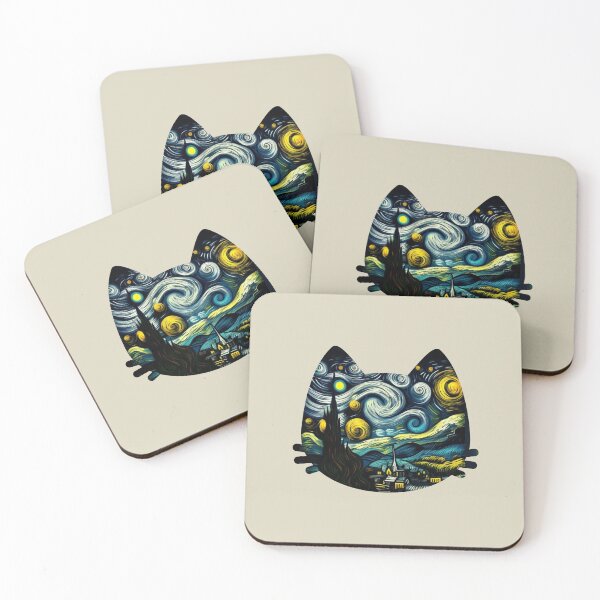 Item preview, Van gogh Cat  designed and sold by Vangoholic.
