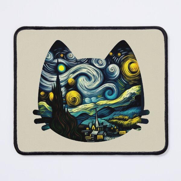Item preview, Van gogh Cat designed and sold by Vangoholic.