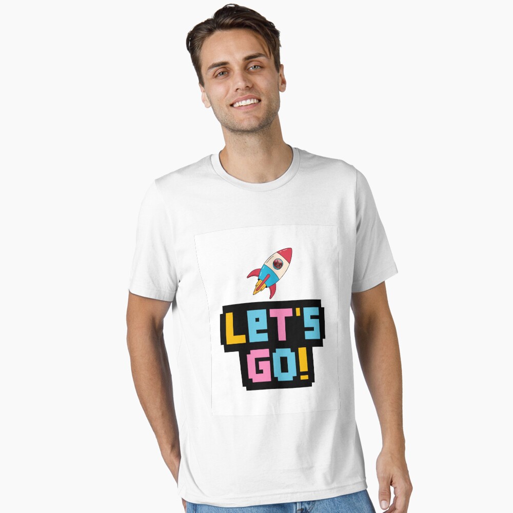 Vista previa del artículo con la obra «Camiseta esencial», diseñado y vendido por SaraPanacea.