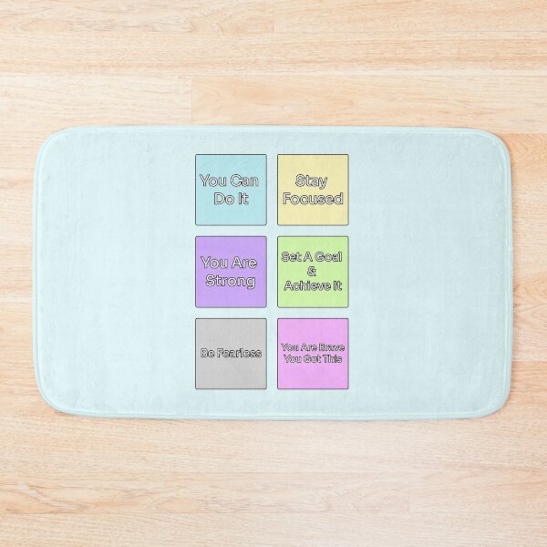 Item preview, Positive Affirmation Word Texts Sticker Magnet Design designed and sold by Saritas Boutique Shop.