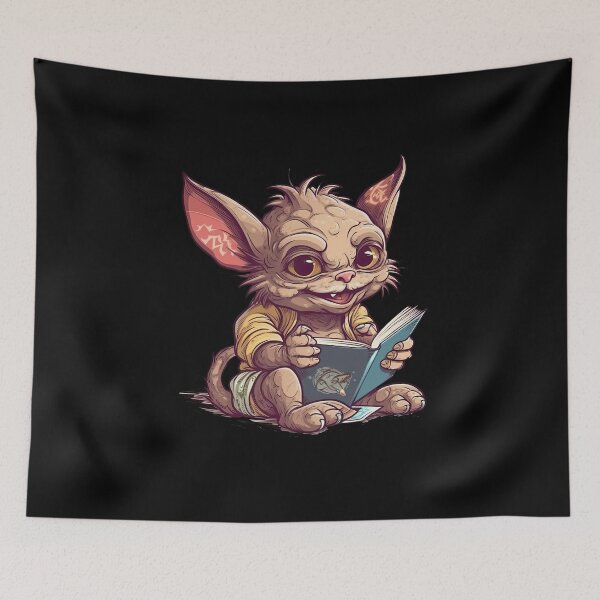 Item preview, Gremlin Reading Minds & Entertaining Souls designed and sold by DooodleGod.