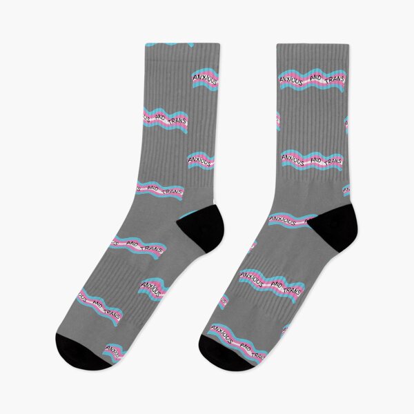 Item preview, Anxious and trans pride designed and sold by system51.
