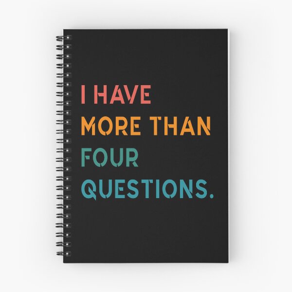 Item preview, Funny Passover Seder I Have More Than Four Questions designed and sold by Tatus Brinal.