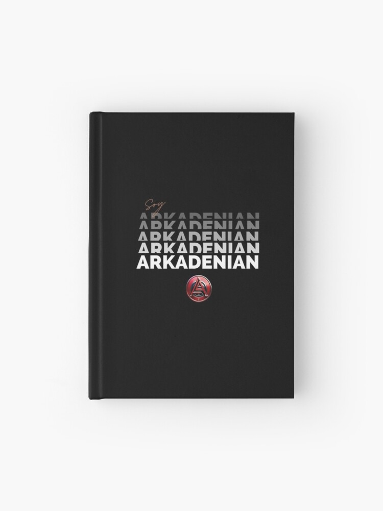 Imagen 1 de 3, Cuaderno de tapa dura con la obra soy Arkadenian, diseñada y vendida por SaraPanacea.