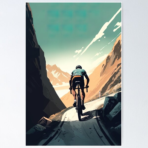 Item preview, Road Cyclist Mountain View designed and sold by Juliascutecornr.