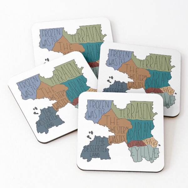 Item preview, Erilea Map Sticker designed and sold by Liv Merenberg.