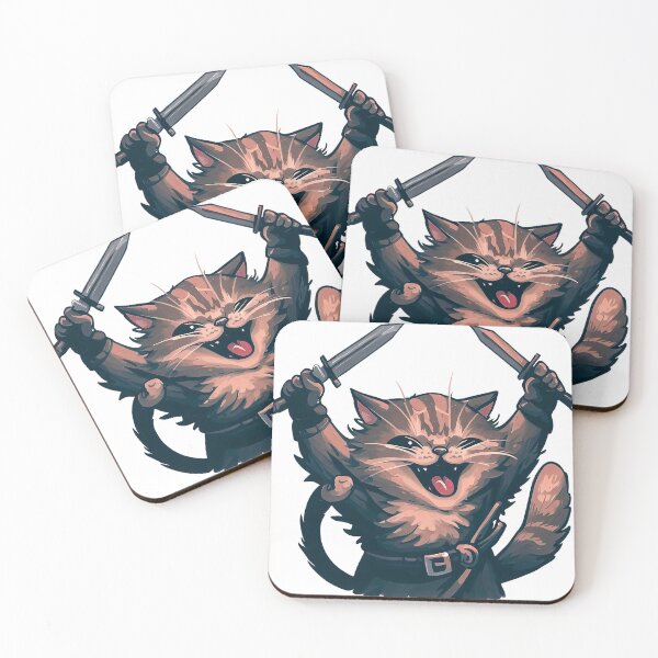 Item preview, Attack Cat 2 designed and sold by mintytees.