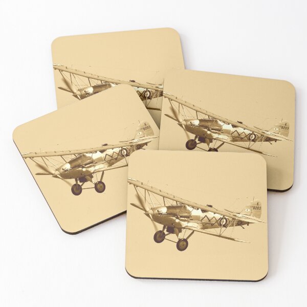 Item preview, Hawker Demon in flight - sepia version designed and sold by MartinPhotos.