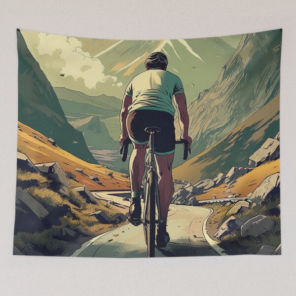 Item preview, Road Cyclist Art designed and sold by Juliascutecornr.
