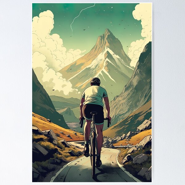 Item preview, Road Cyclist Art designed and sold by Juliascutecornr.