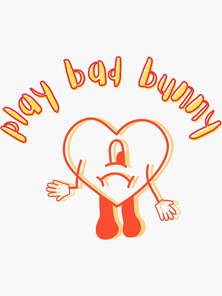Play Bad Bunny | Sticker