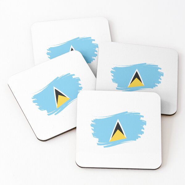 Item preview, Saint Lucia Flag, Saint Lucia  Strong, Saint Lucia  Pride, Saint Lucia  Flag waving, Proud to be Saint Lucian, Support Saint Lucia, Saint Lucia Strong, Saint Lucia  Art, Saint Lucia patriotic Flag designed and sold by trueblue0036.