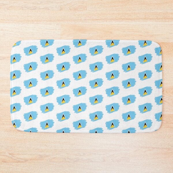 Item preview, Saint Lucia Flag, Saint Lucia  Strong, Saint Lucia  Pride, Saint Lucia  Flag waving, Proud to be Saint Lucian, Support Saint Lucia, Saint Lucia Strong, Saint Lucia  Art, Saint Lucia patriotic Flag designed and sold by trueblue0036.