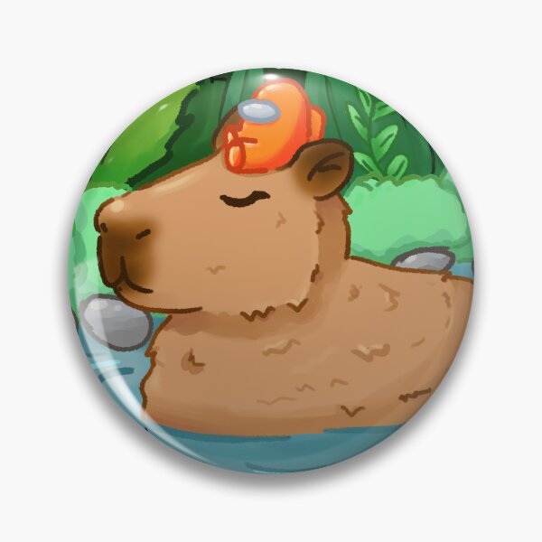Item preview, capybara, designed and sold by LaSuperBabosa.