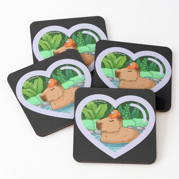Item preview, capybara, designed and sold by LaSuperBabosa.