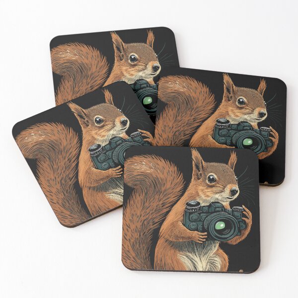 Item preview, Squirrel Photographer Design for Photoheads and Camera Enthusiasts designed and sold by Max Simson.
