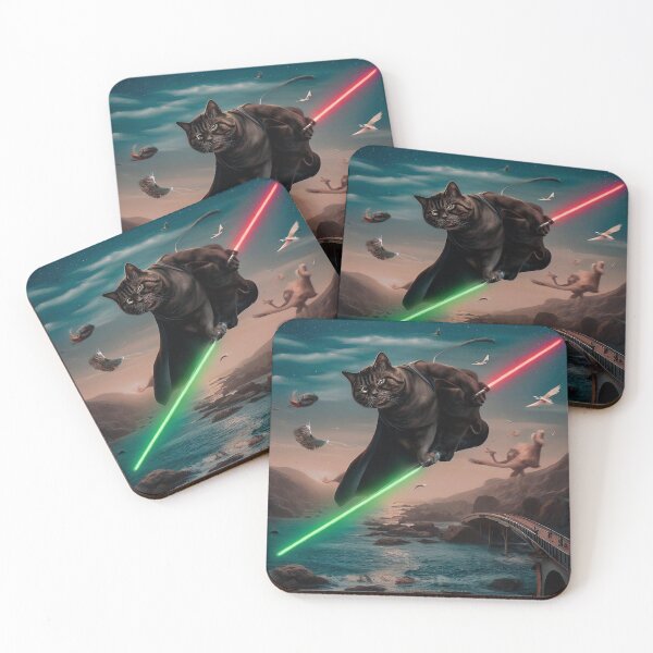 Item preview, Dark Force Cat 3 designed and sold by mintytees.