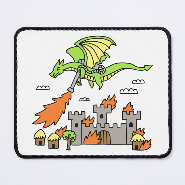 Item preview, Dragon With a Flamethrower designed and sold by obinsun.